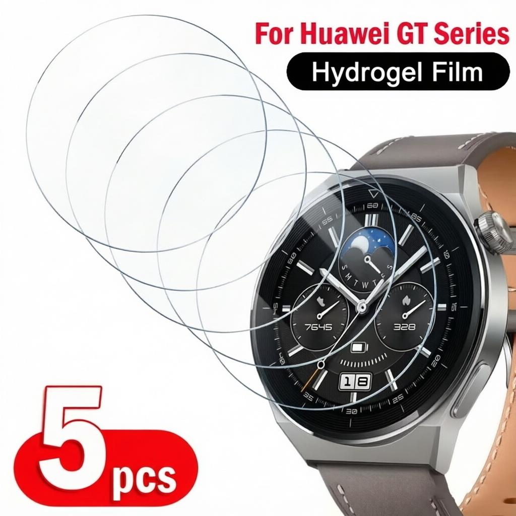 Garmin Smartwatch Accessories - 1-5Pcs Hydrogel Film For Huawei Watch