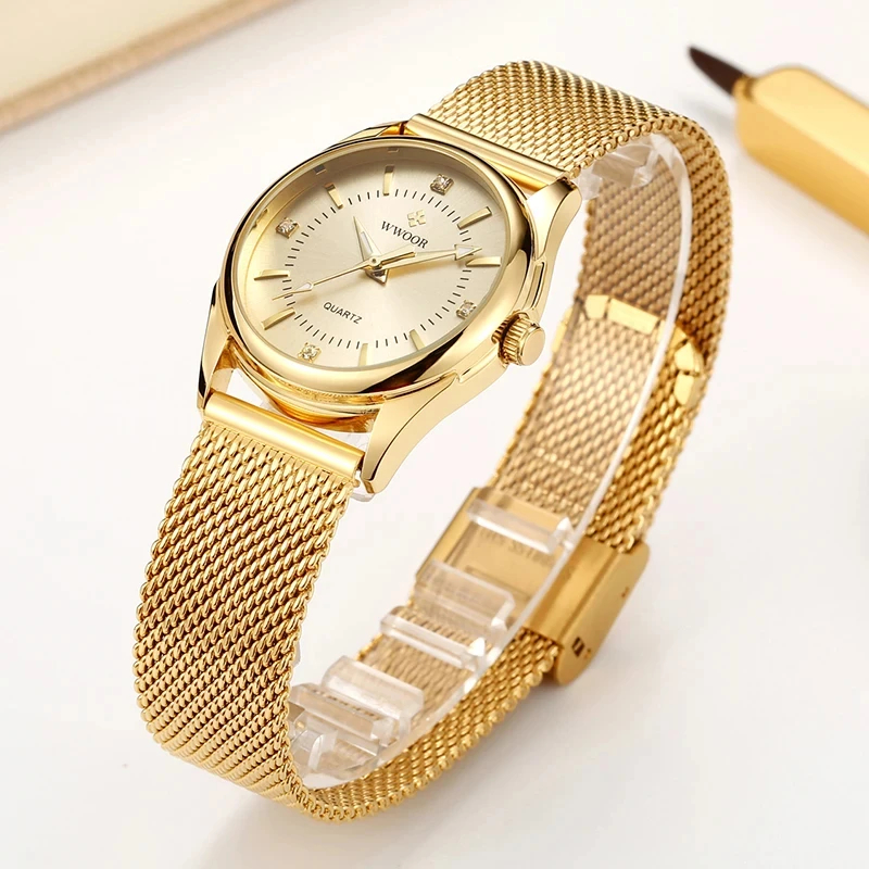 Stainless Mesh Band - Đồng Hồ Nam WWOOR Thương Hiệu