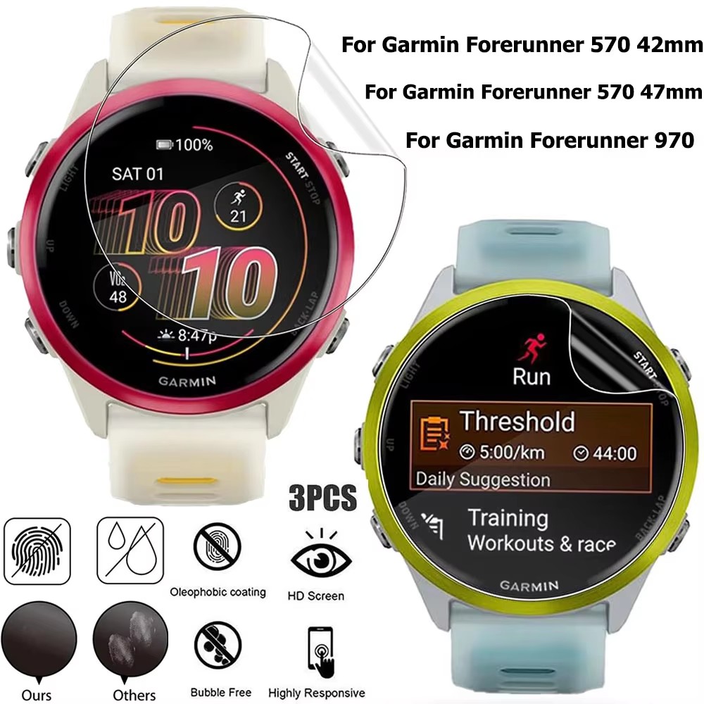 1-3Pcs Hydrogel Film For Garmi - đánh giá và giá Garmin Smartwatch Accessories