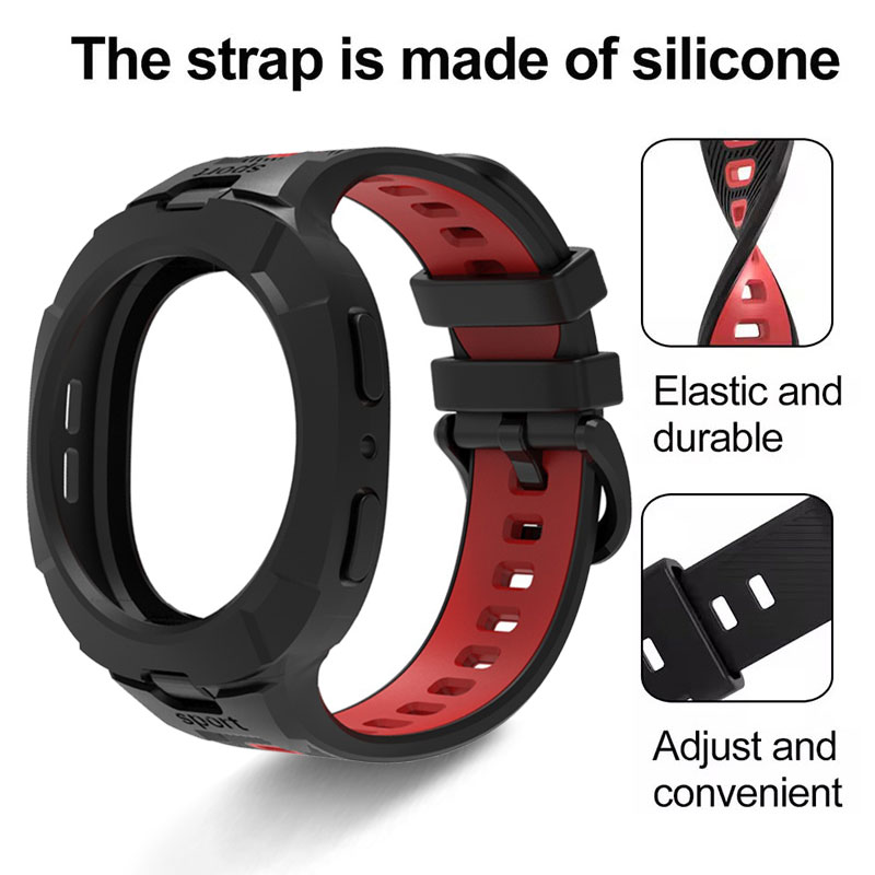 Case+Strap For Samsung Galaxy  - đánh giá và giá Silicone Band Replacement