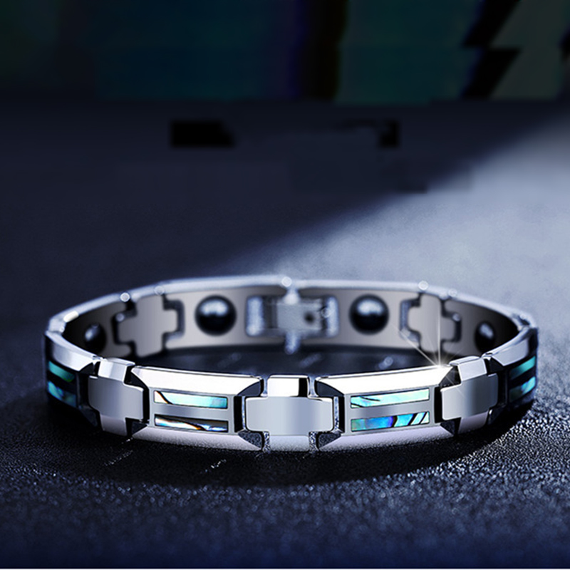 10mm Havey Punk Black Ceramic  - đánh giá và giá Ceramic Link Bracelet