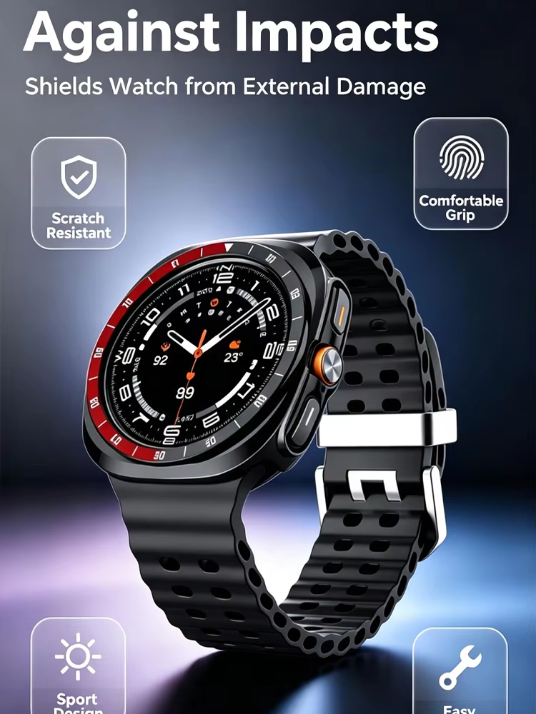 Scale Bezel+Case for Samsung G - đánh giá và giá Samsung Smartwatch Ultra Accessories