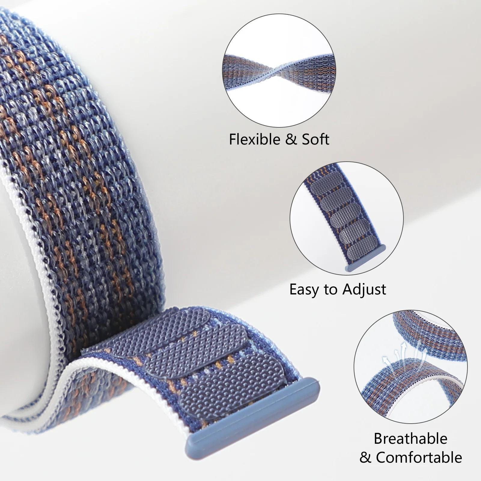 20mm 22mm Sport Nylon Loop Str - đánh giá và giá Smartwatch X2