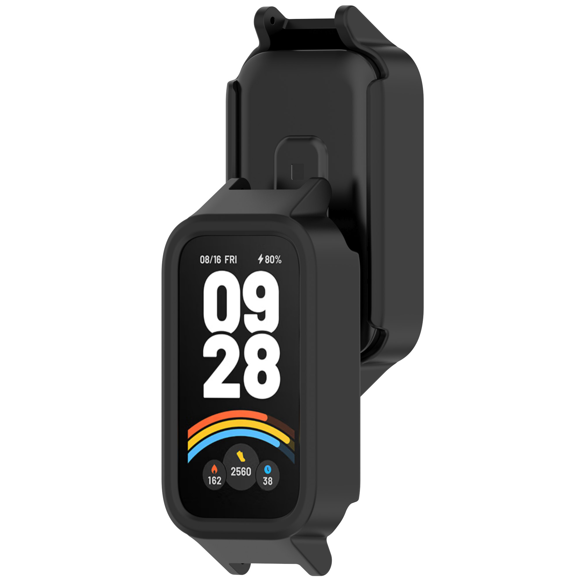 Hollow PC Case for Xiaomi mi b - đánh giá và giá Xiaomi Smartwatch Accessories