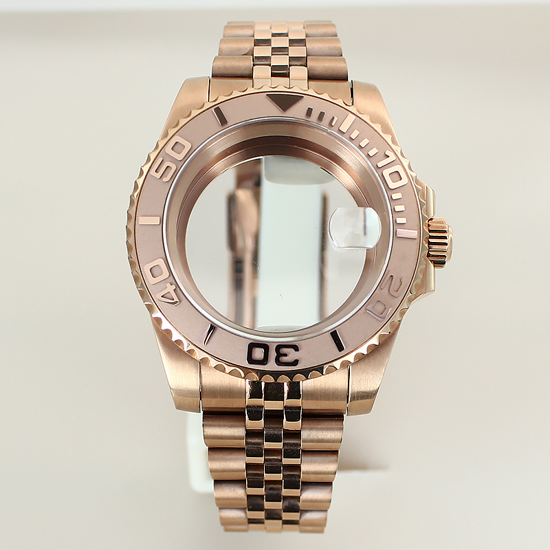 40mm Silvery Rose Gold Watch C - đánh giá và giá Ceramic Link Bracelet
