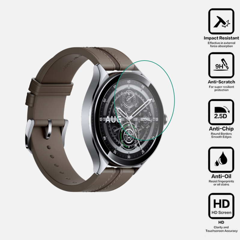 Smartwatch Hard Tempered Glass - đánh giá và giá Xiaomi Smartwatch Accessories