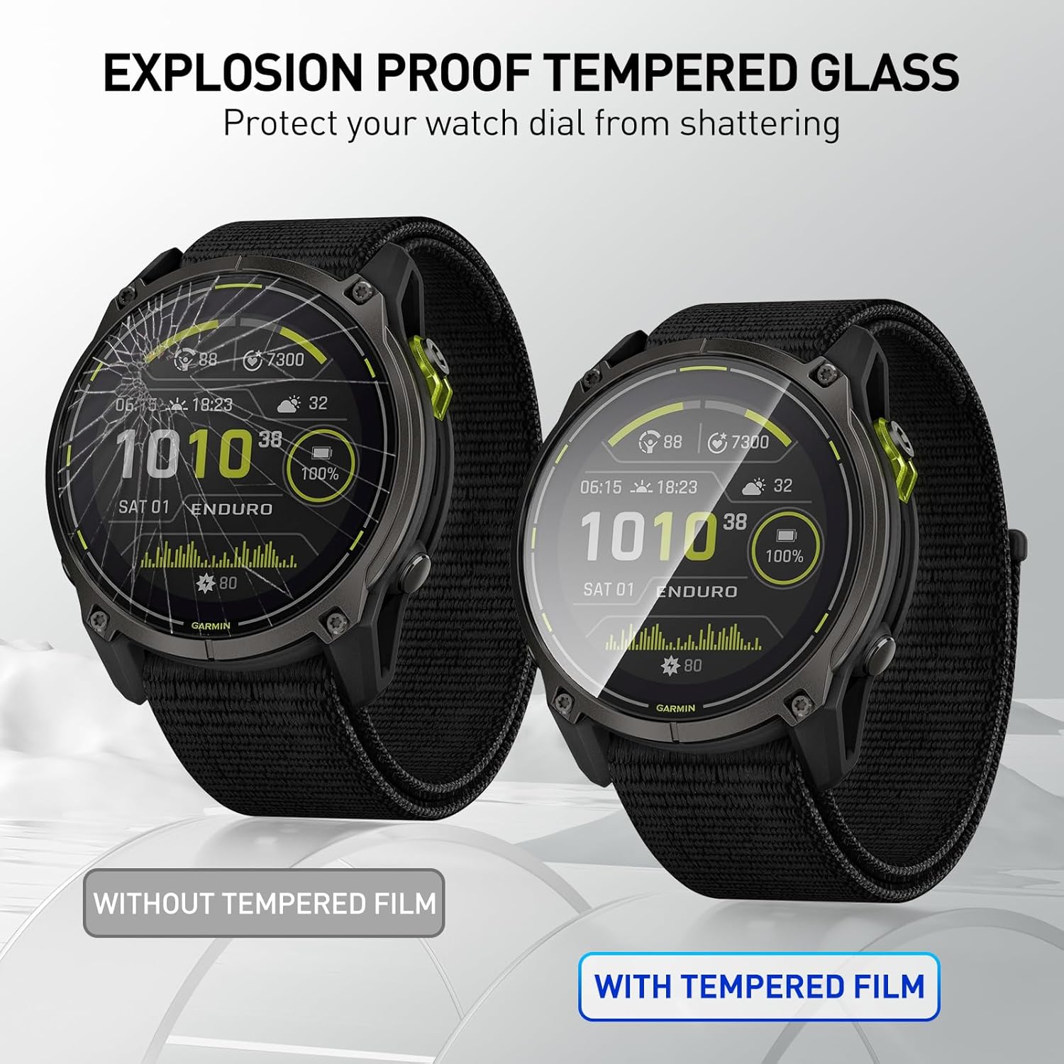 Tempered Glass Films For Garmi - đánh giá và giá Garmin Smartwatch Accessories