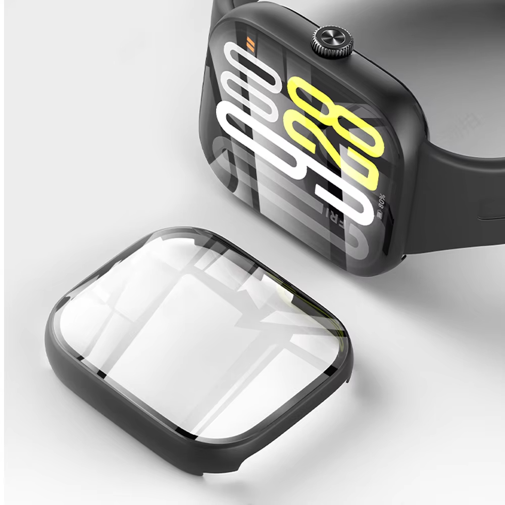 Tempered Glass+Case For Xiaomi - đánh giá và giá Xiaomi Smartwatch Accessories