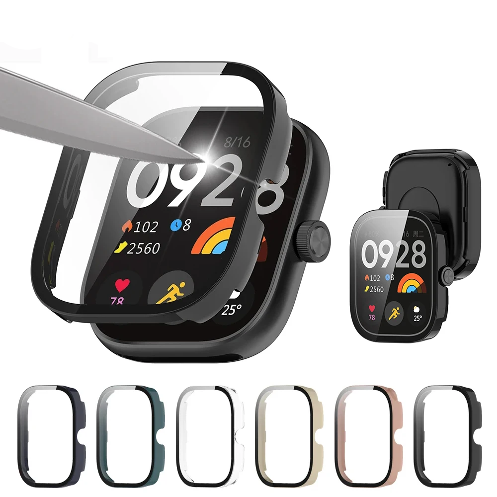 Tempered Glass+Case For Xiaomi - đánh giá và giá Xiaomi Smartwatch Accessories