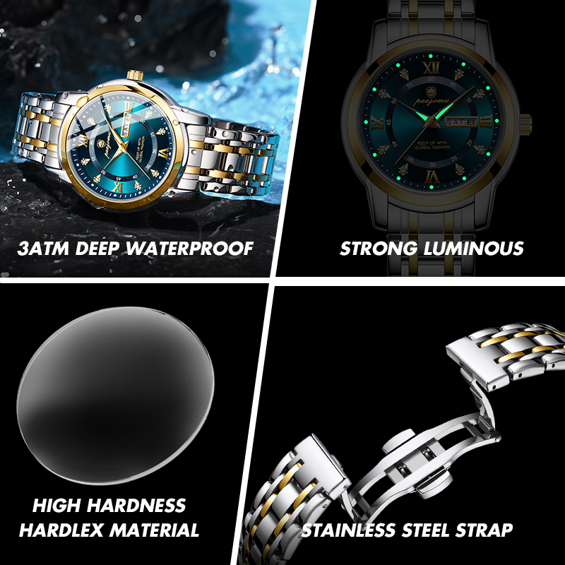 PAAZOMU Watch Men Women Diamon - đánh giá và giá Smartwatch Nexus