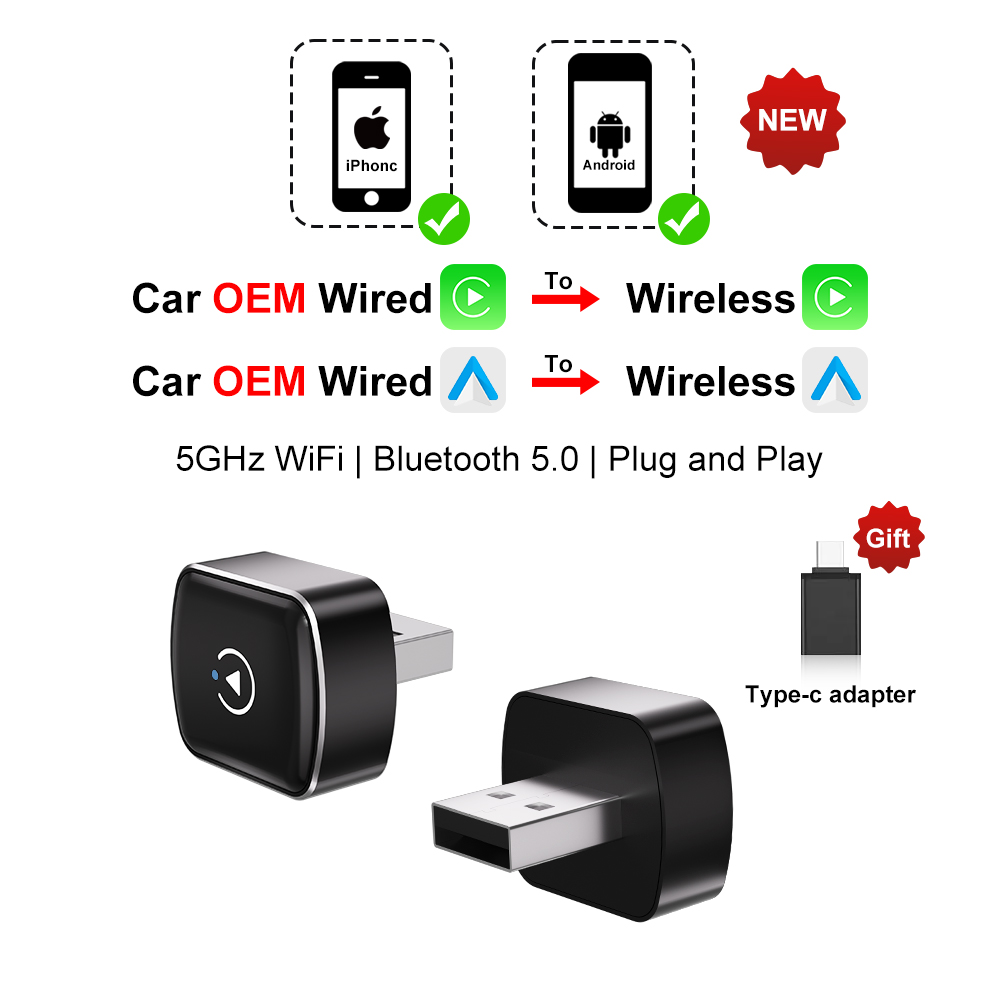 Car Play 2in1 Wireless CarPlay - đánh giá và giá Smartwatch Universal