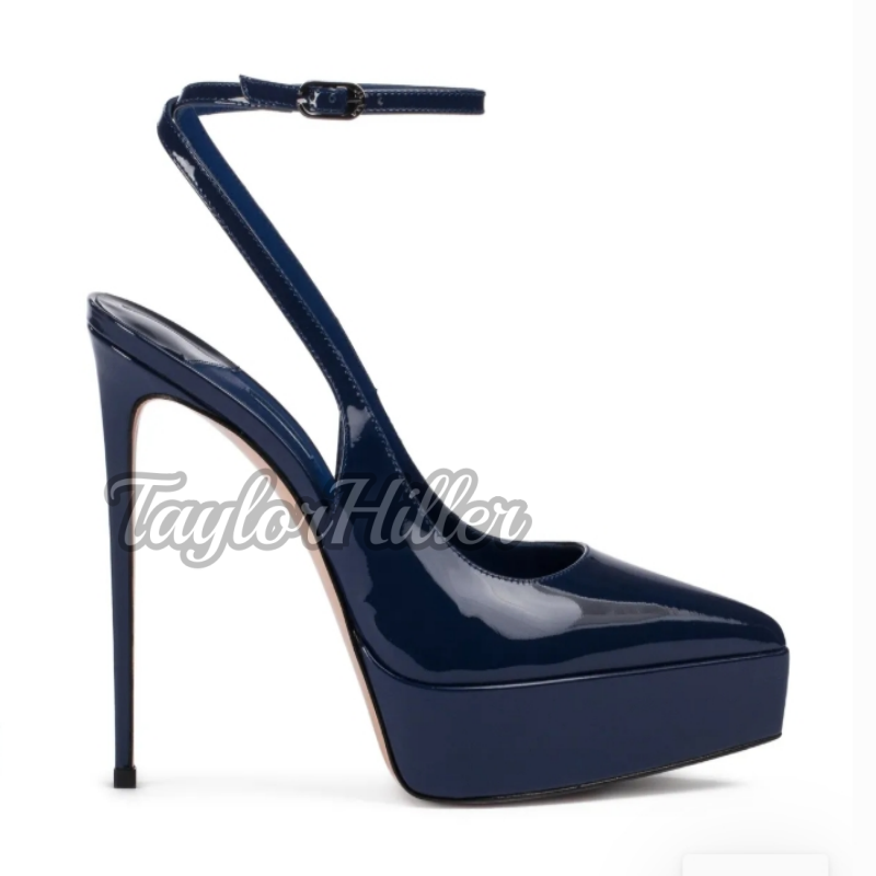 Cherry Red Platform Heeled San - đánh giá và giá Leather Classic Strap