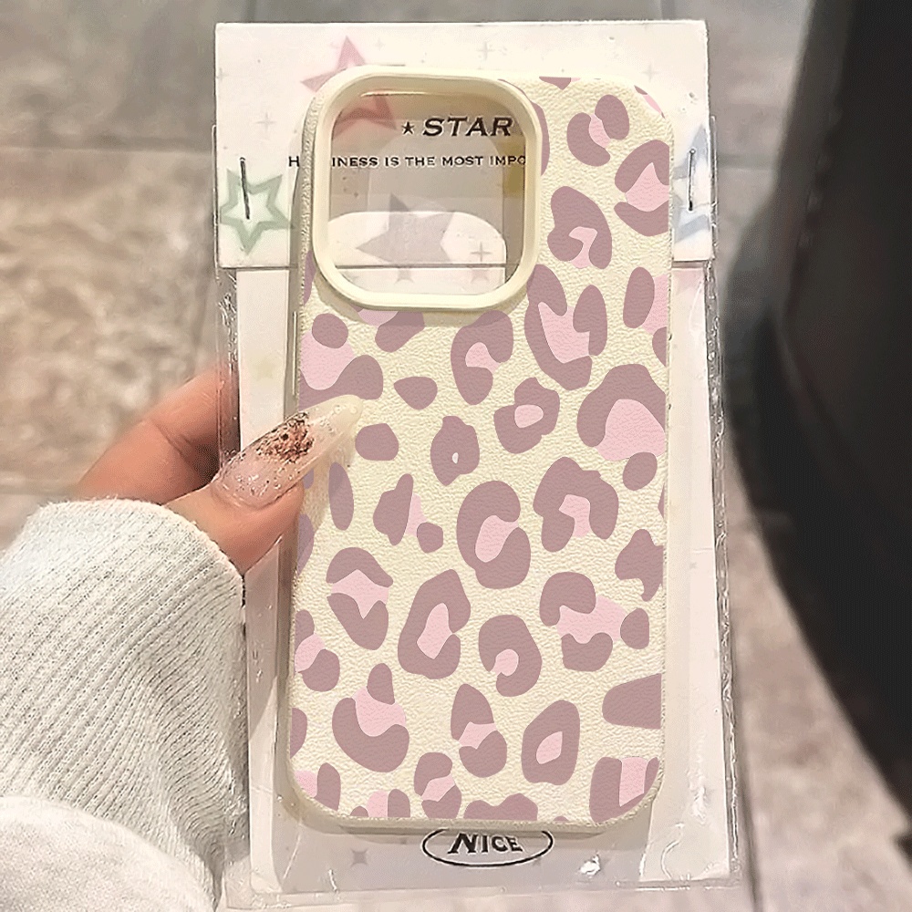 Pale Purple Leopard Print Phon - đánh giá và giá Apple Iphone 16