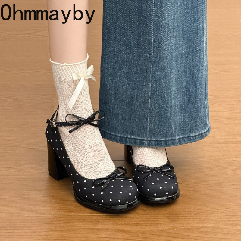 Platform Thick Heel Women Mary - đánh giá và giá Leather Classic Strap