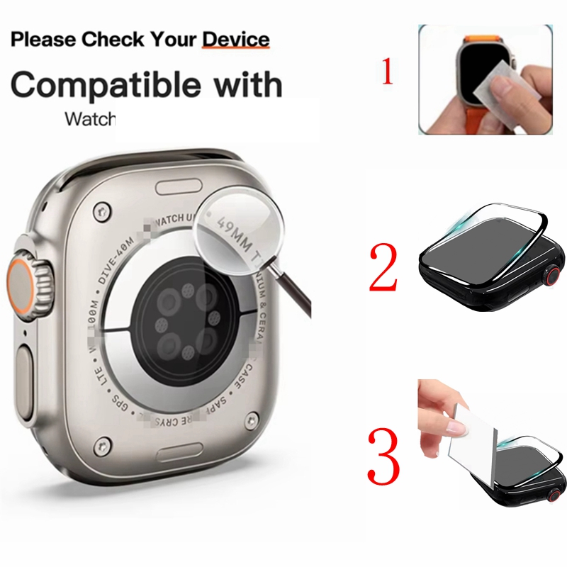 3 Screen Protector+1 Cover for - đánh giá và giá Smartwatch Band Accessories