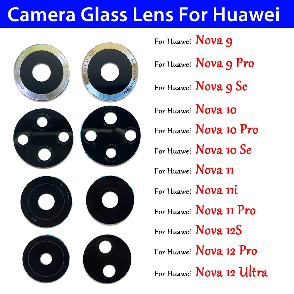 10 PCS Rear Back Camera Glass  - đánh giá và giá Huawei Nova 12
