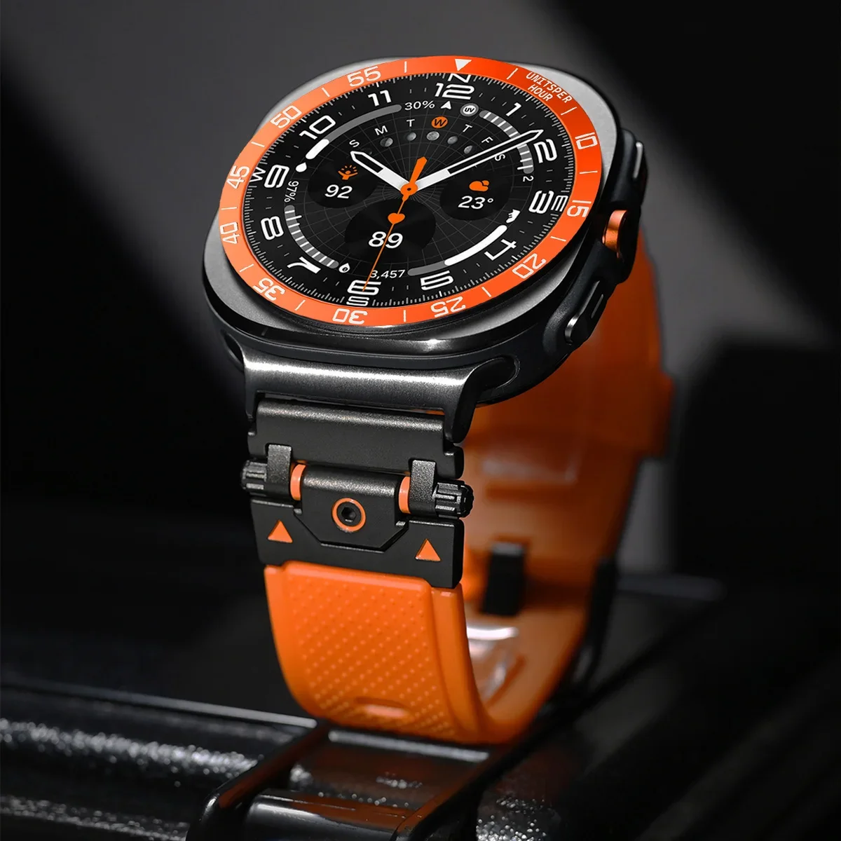 Metal Cover Bezel Ring Case Fo - đánh giá và giá Samsung Smartwatch Ultra Accessories