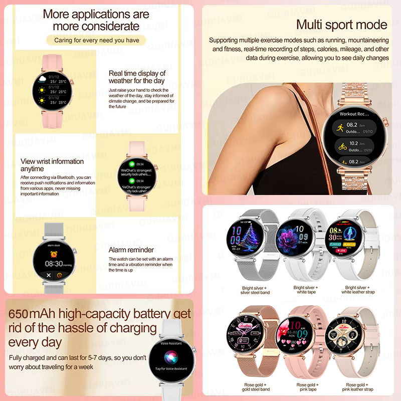 New 1.27-inch Smart Watch for  - đánh giá và giá Smartwatch Custom