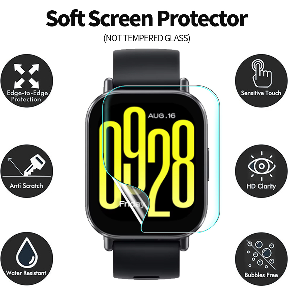 Hydrogel Film For Xiaomi Redmi - đánh giá và giá Xiaomi Smartwatch Accessories