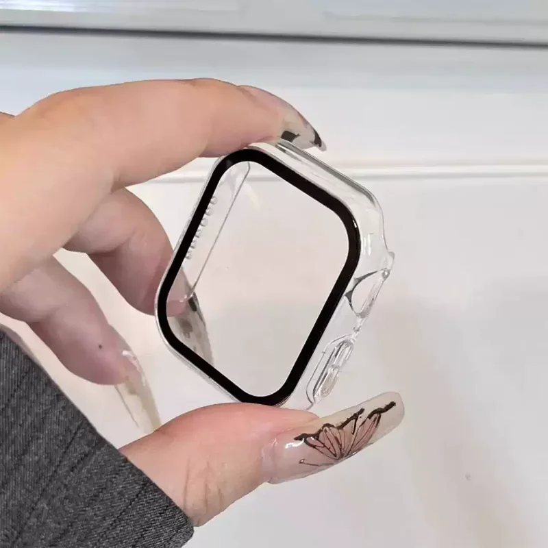 Glass + Case for Apple Watch 4 - đánh giá và giá Smartwatch Band Accessories