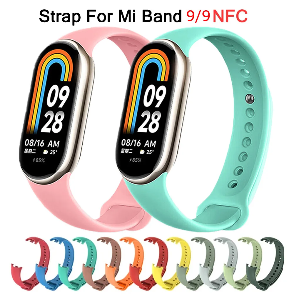 Strap for Xiaomi Mi Band 9/9 N - đánh giá và giá Silicone Band Replacement