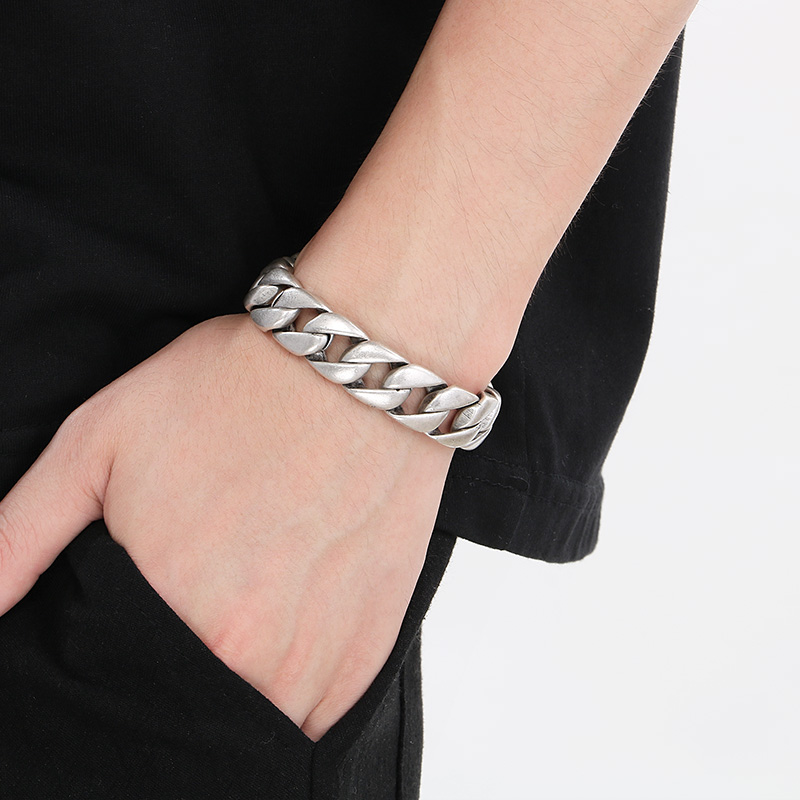 KALEN Vintage Stainless Steel  - đánh giá và giá Ceramic Link Bracelet