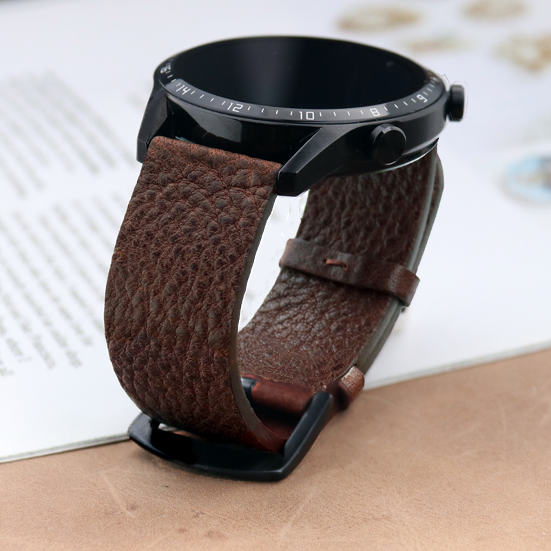 Ý Calfskinl Đồng Hồ 22Mm Dây D - đánh giá và giá Smartwatch Accessories Shop