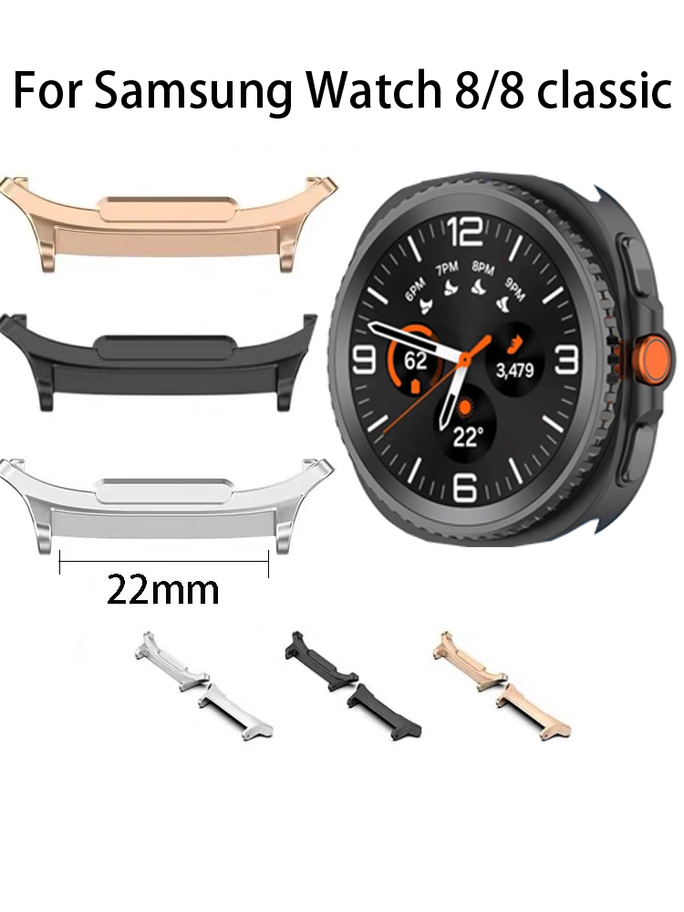 22mm WatchBand Connector for s - đánh giá và giá Smartwatch Band Accessories