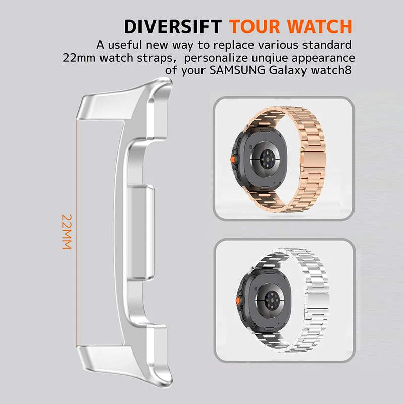 22mm WatchBand Connector for s - đánh giá và giá Smartwatch Band Accessories