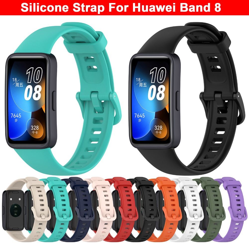 Strap For Huawei Band 8 Silico - đánh giá và giá Silicone Band Replacement