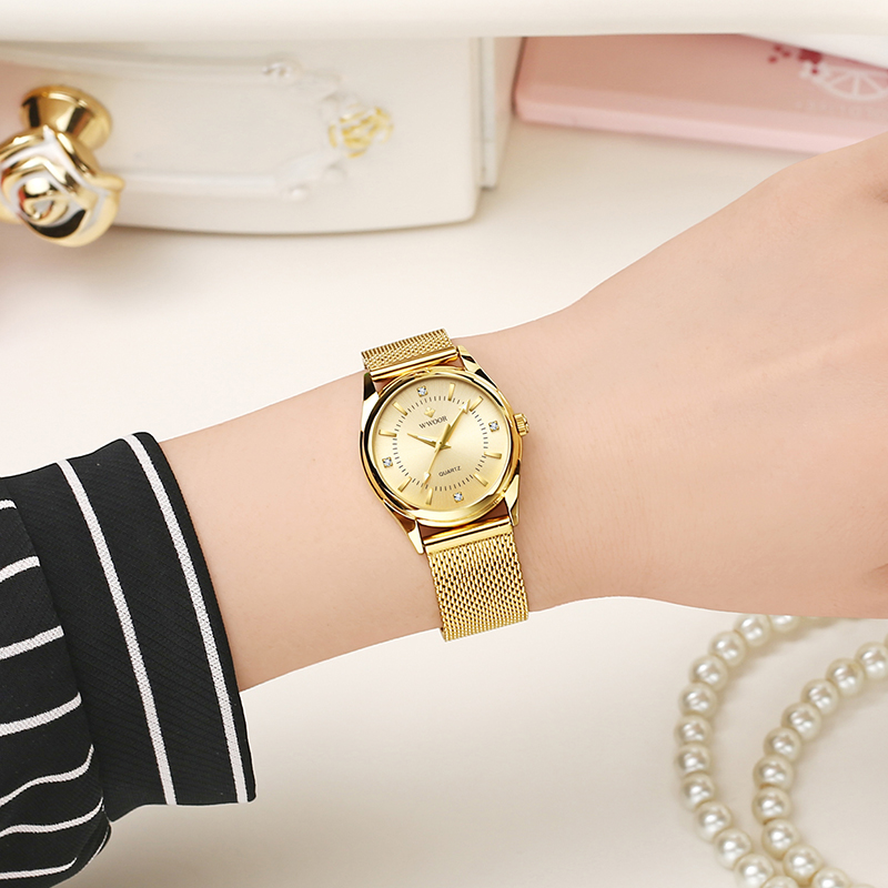 Đồng Hồ Nam WWOOR Thương Hiệu  - đánh giá và giá Stainless Mesh Band