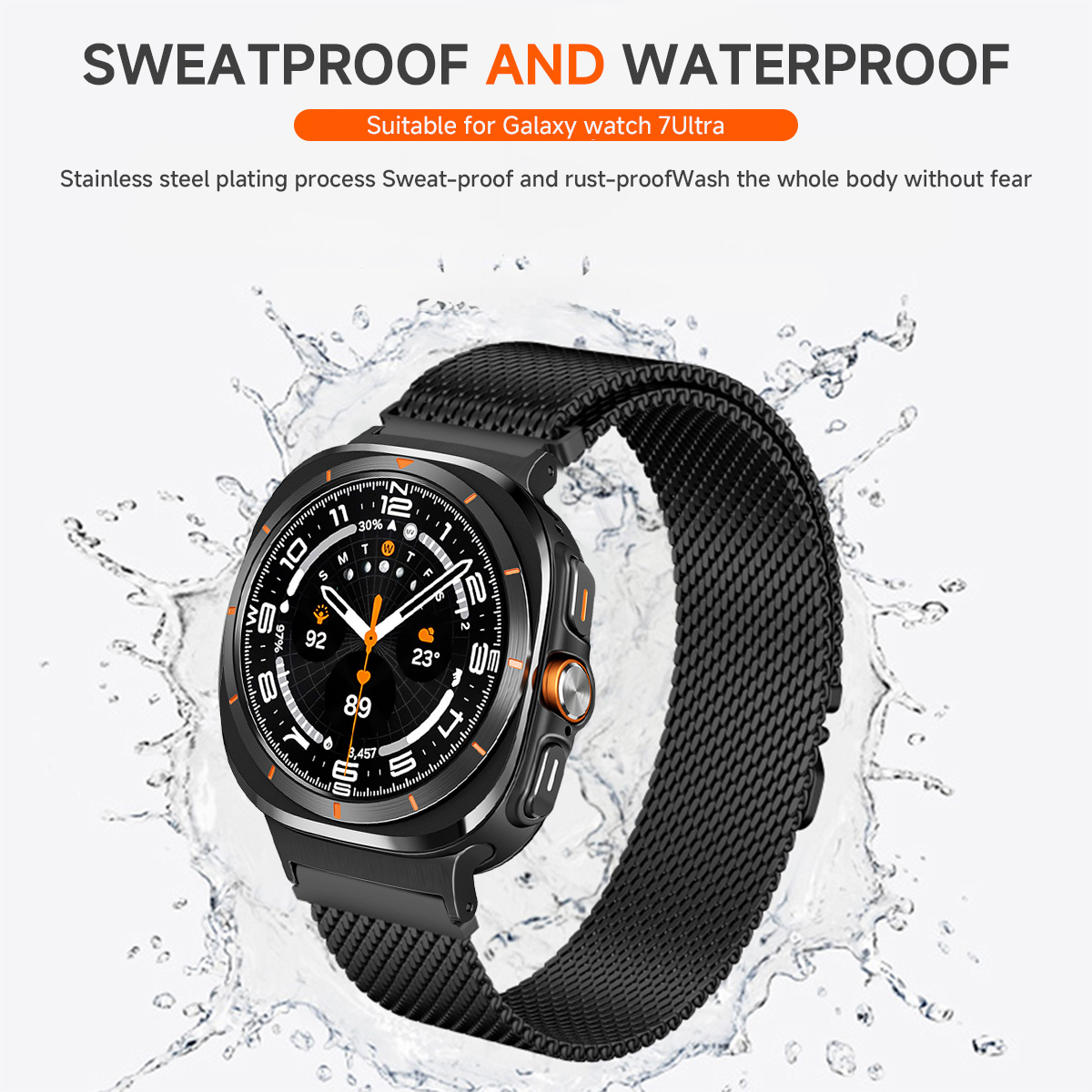 Milanese Metal Strap for Samsu - đánh giá và giá Samsung Smartwatch Ultra Accessories