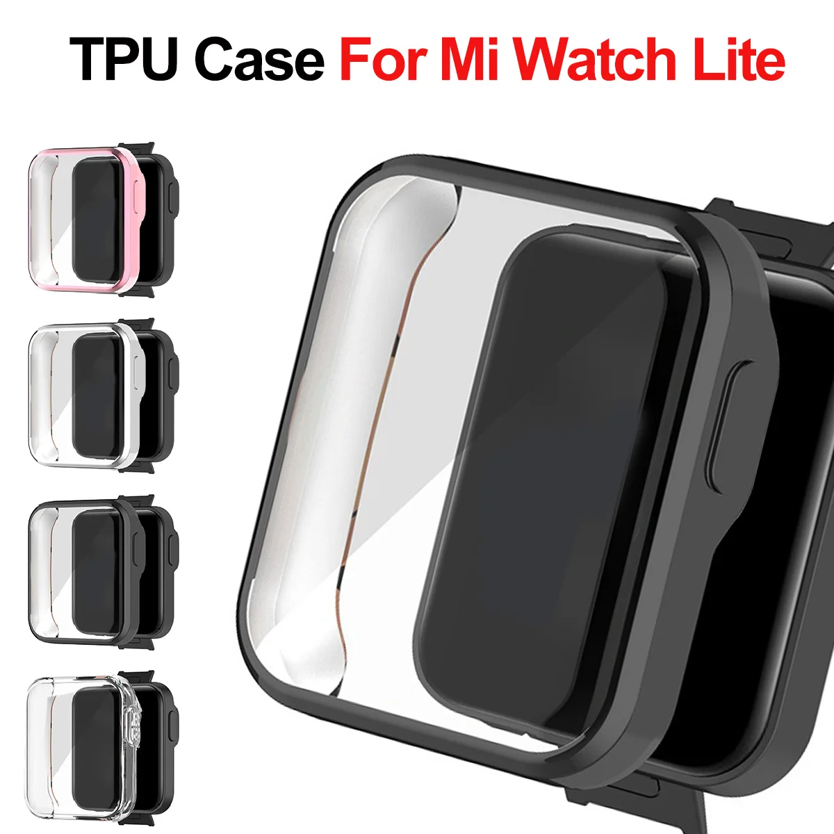 Case for Xiaomi Mi Watch Lite  - đánh giá và giá Xiaomi Smartwatch Accessories