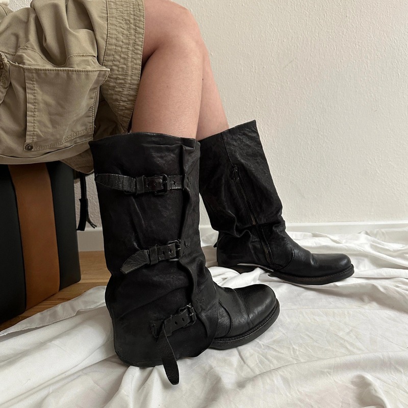 Classic Women Shoes Retro Luxu - đánh giá và giá Leather Classic Strap