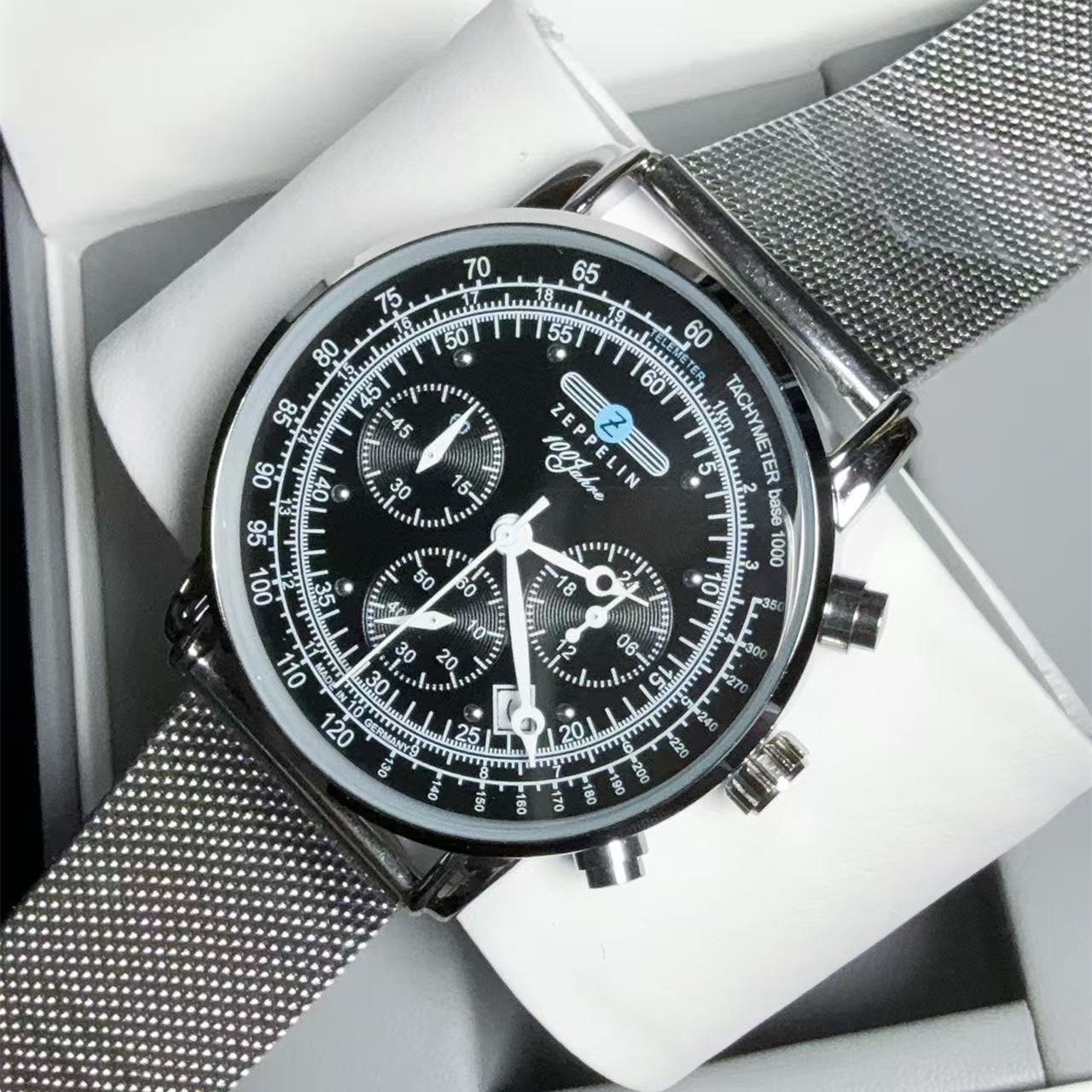 2026 New Collection Zeppelin M - đánh giá và giá Stainless Mesh Band